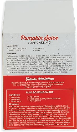 Miniatura 3 de Nordic Ware Mezcla de pastel de pan de especias de calabaza