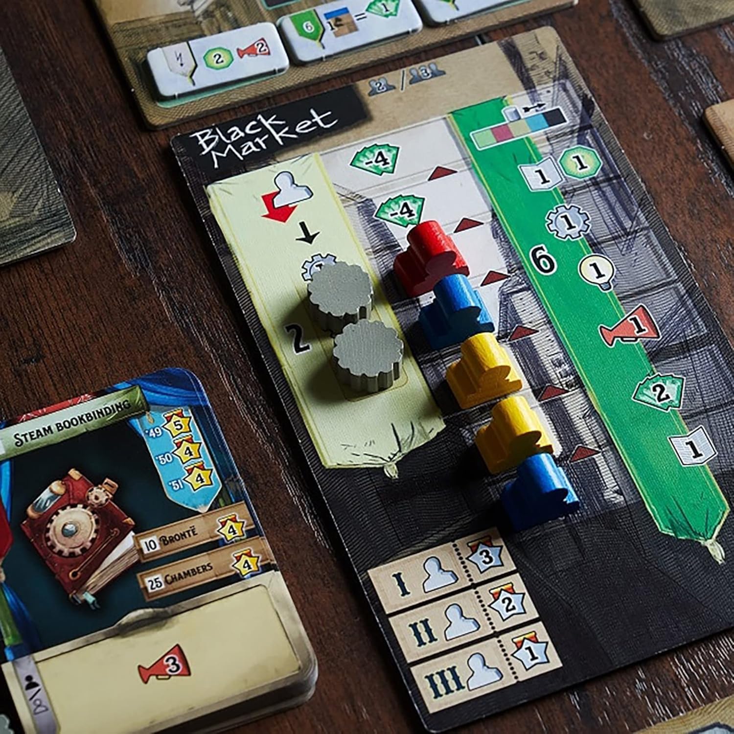 Capstone Games | Crystal Palace | Board Game | Base Game | 1 to 4 Players Ages 12+