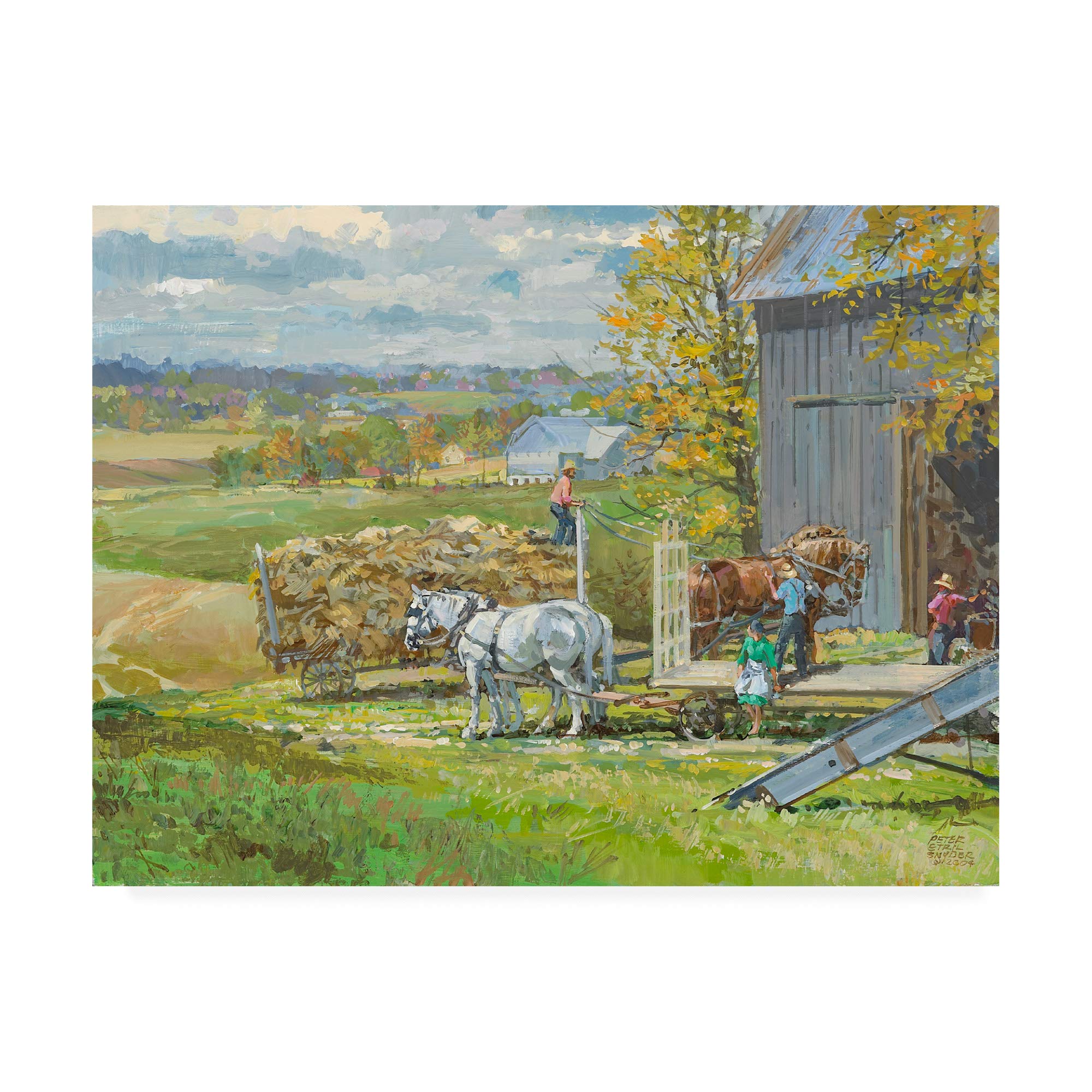 Trademark Fine Art Another Load by Peter Snyder, 24x32