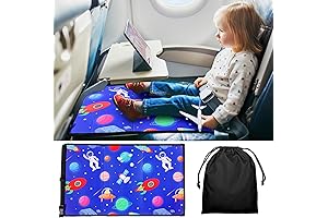Kids Travel Airplane Accessories for Toddler Airplane Kids Bed Portable Airplane Foot...