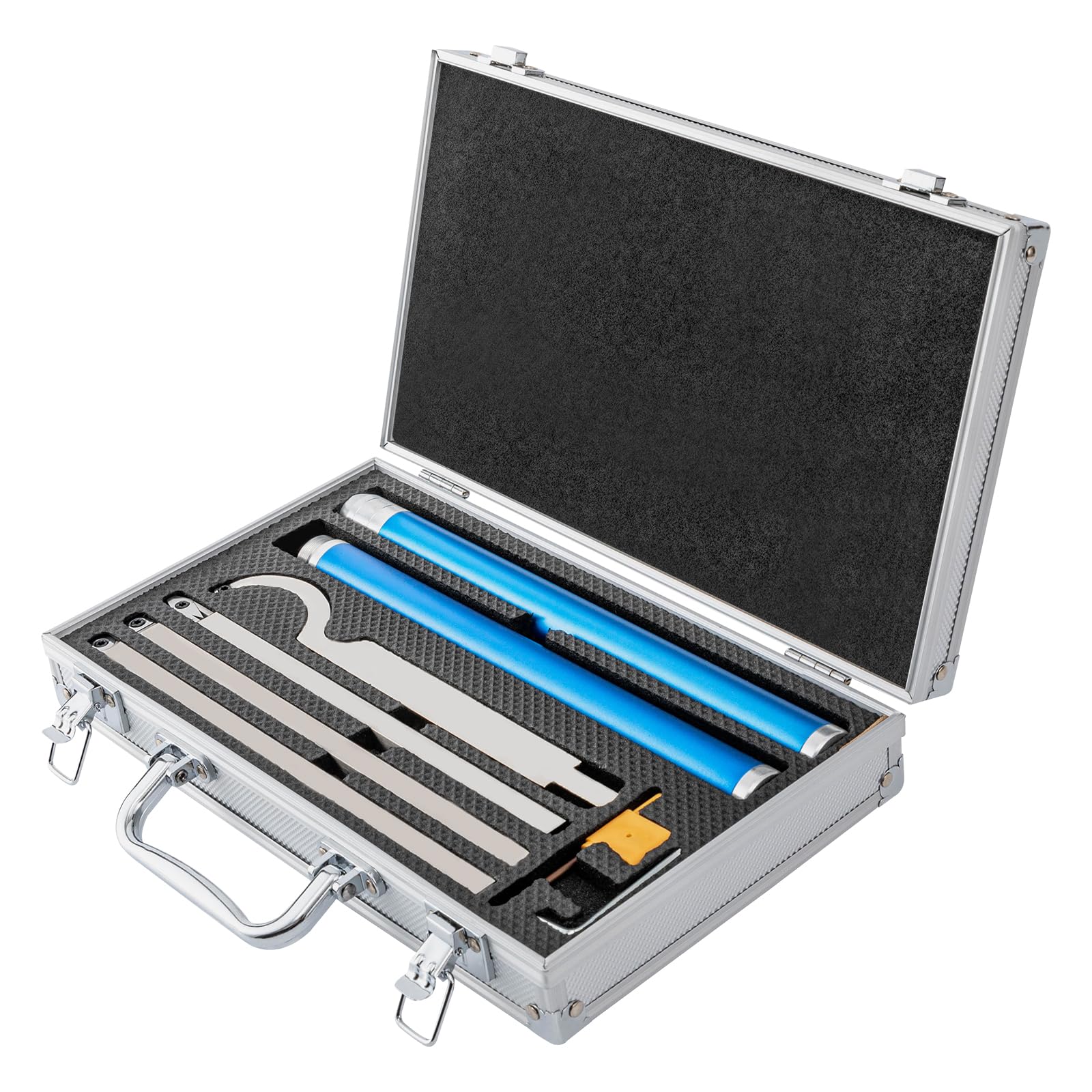 Utensili per tornio, set di utensili rotanti in legno, utensili rotanti in metallo duro con forma di diamante, rotondi, frese quadrate, tornitura intercambiabile, per fai da te o carpentieri