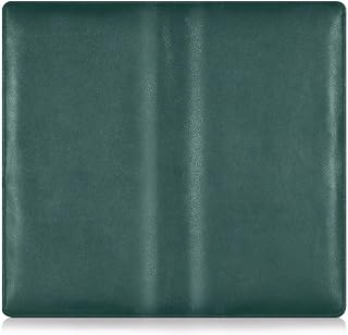 Dark Green Car Registration and Insurance Holder,Leather Registration and Insurance Card Holder Vehicle Glove Box Organizer for Documents, Driver License and Cards