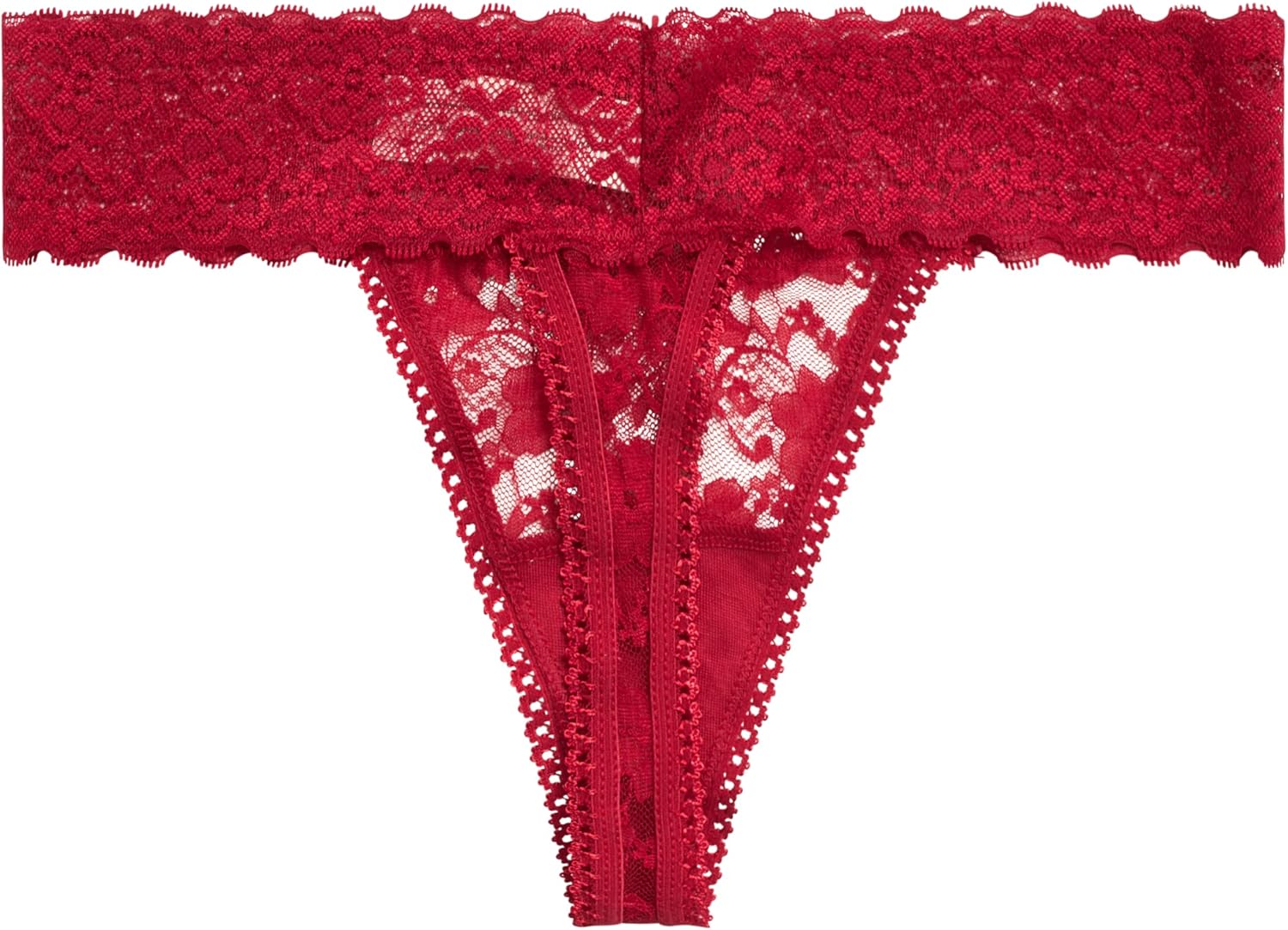 Jessica Simpson Women's Thong Underwear - 10 Pack Microfiber Stretch Lace Panties Soft & Sexy Lingerie - Image 6