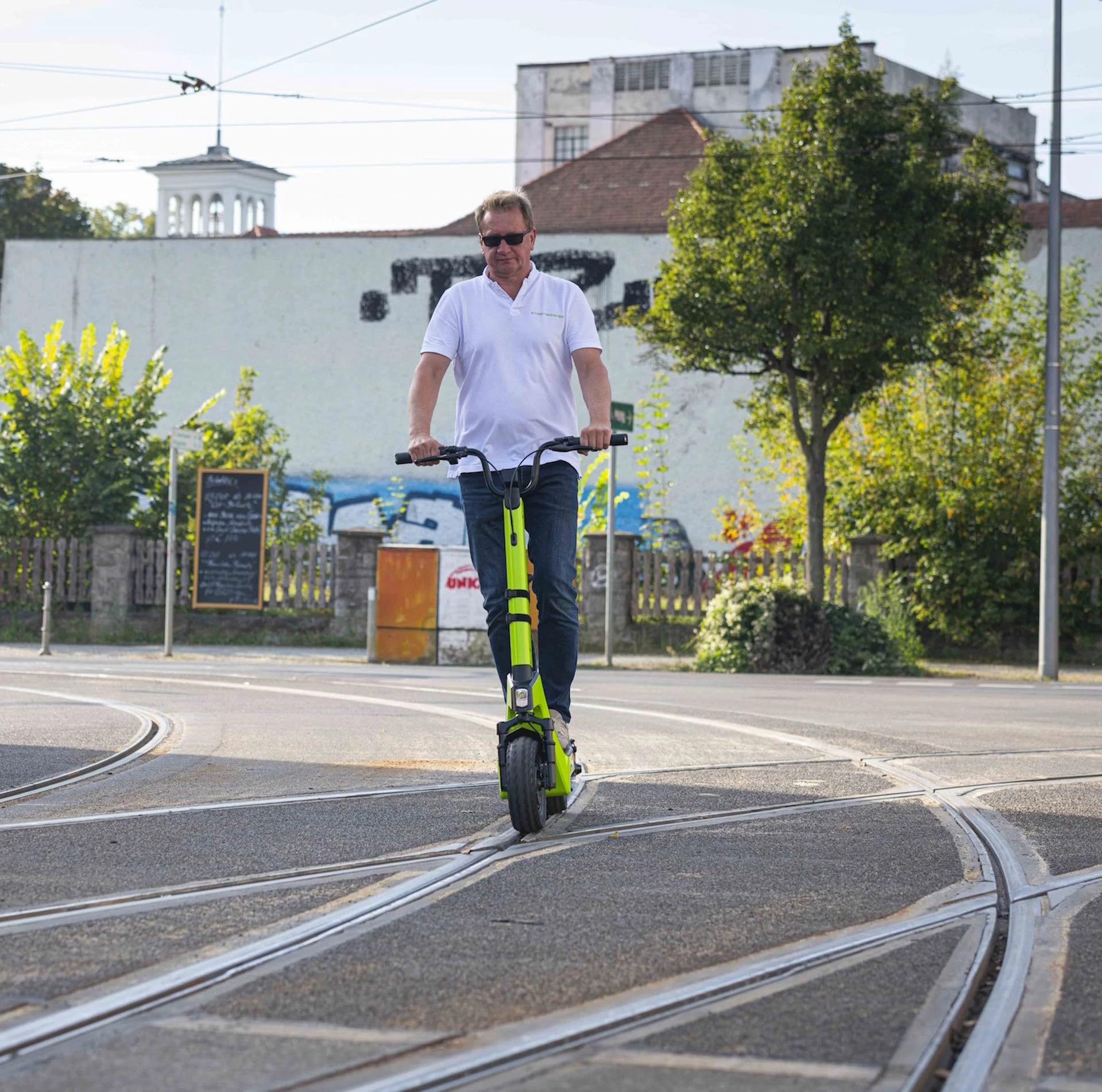 Skuter elektryczny STREETBOOSTER Pollux (zielony)