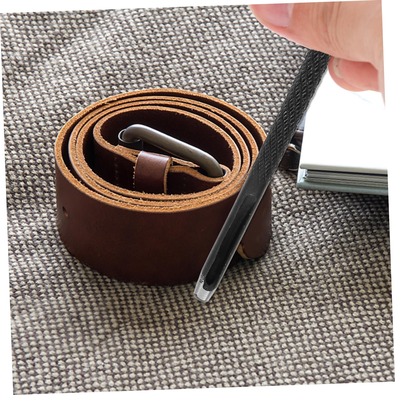 26PCS LETTERA TIMBRI Alfabeto Metallo Punzone Set Mano Pelle Attrezzi Per Hobby EUR 20,87 - Foto 8