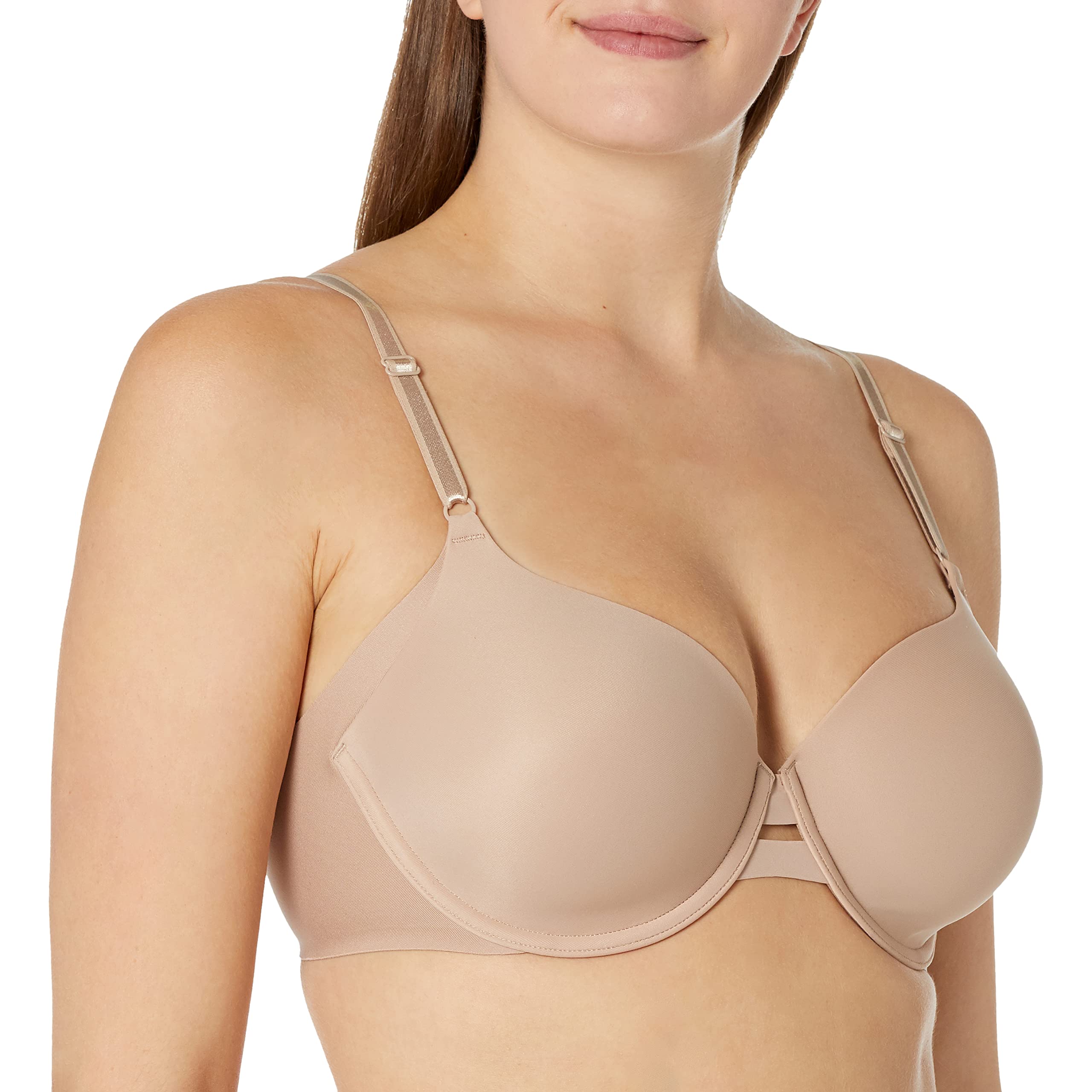 Warners Womens Simply Perfect Underarm-Smoothing Comfort Underwire Lightly Lined T-Shirt Bra Ta4356