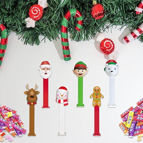 Miniatura 3 de Dispensador de dulces de Navidad Pez paquete de 3 unidades, surtido de rellenos de calcetines de Navidad, caramelos de Navidad, Santa Pez, elfo Pez,