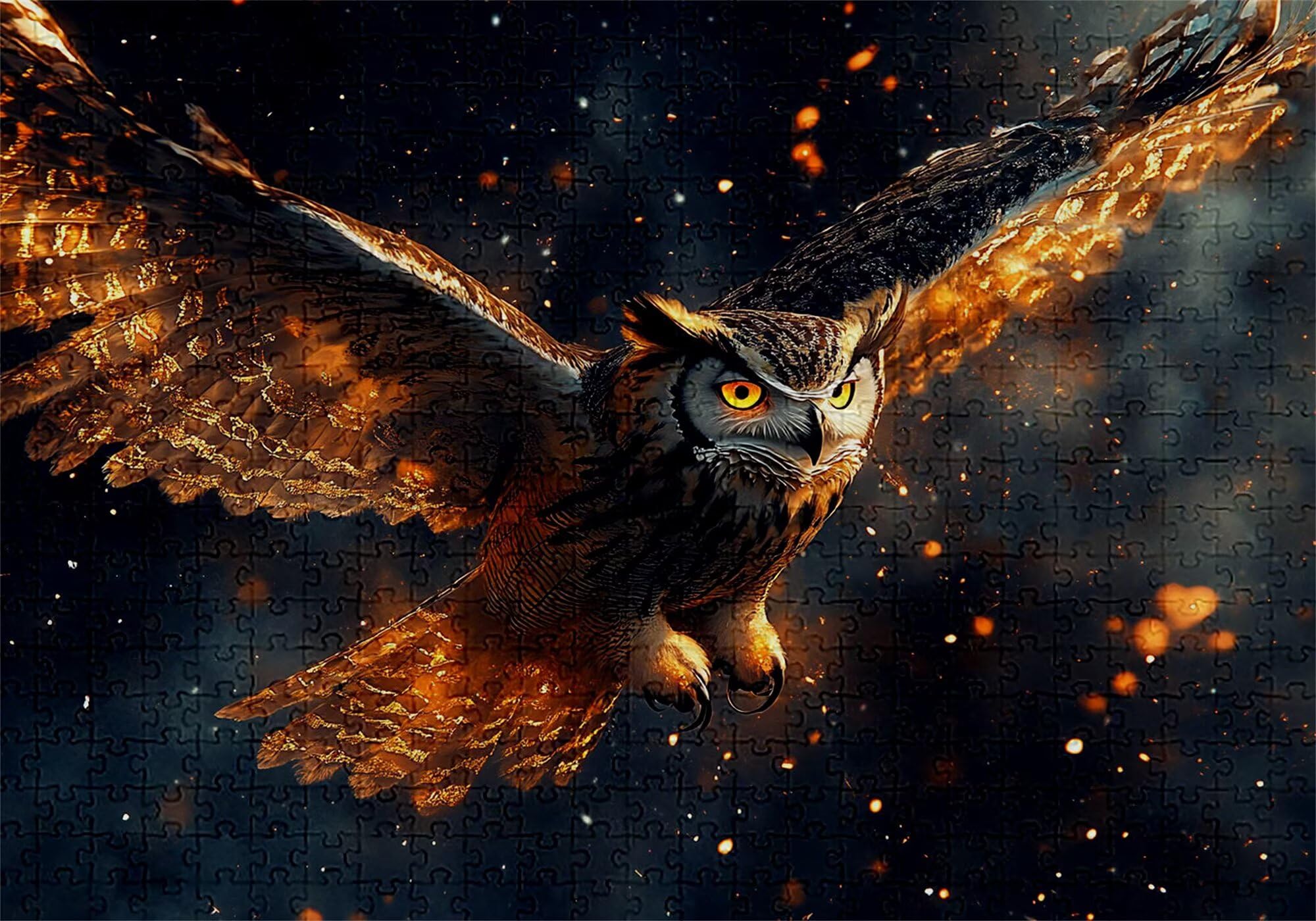 Puzzle 3000 elementów orzeł puzzle dla dorosłych ptak 122 x 81 cm Unikalne rzemiosło klasyczne 3D drewniane układanka do rodzinnych gier aktywnych, układanka do samodzielnego wykonania nawet do