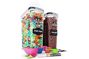 Chef's Path Airtight Extra Large Cereal Containers