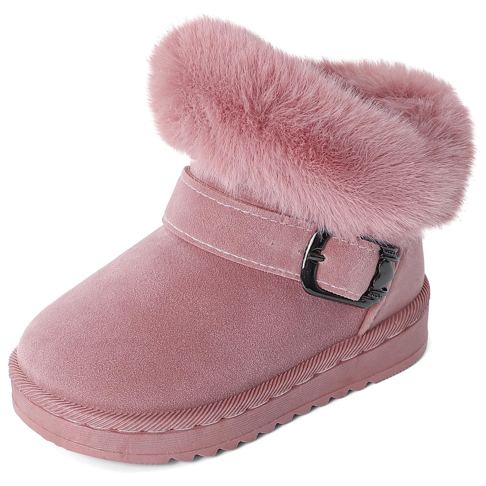 MK MATT KEELY Botas Niña Invierno Botas Nieve Bebé Niño Botas con Suela de Antideslizante Exterior