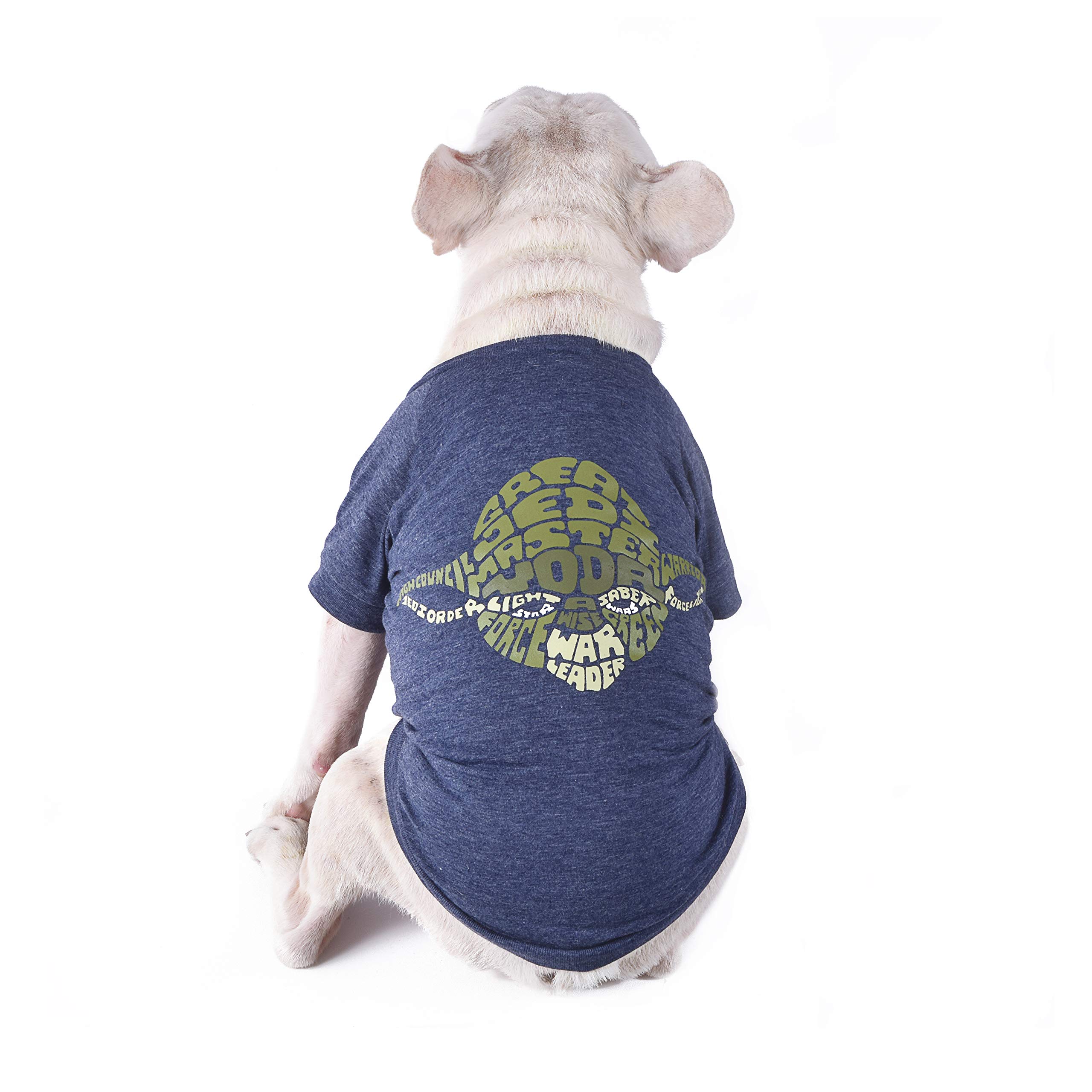Star Wars For Pets FF11807 Yoda Wisdom - Camiseta de Perro de Star Wars para Perros pequeños, Talla XS, Color Azul