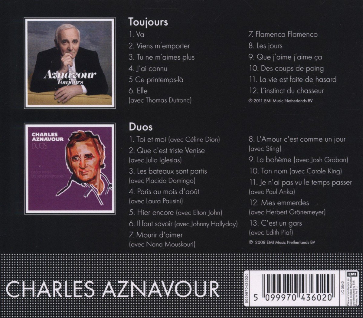 Toujours / Duos (Coffret