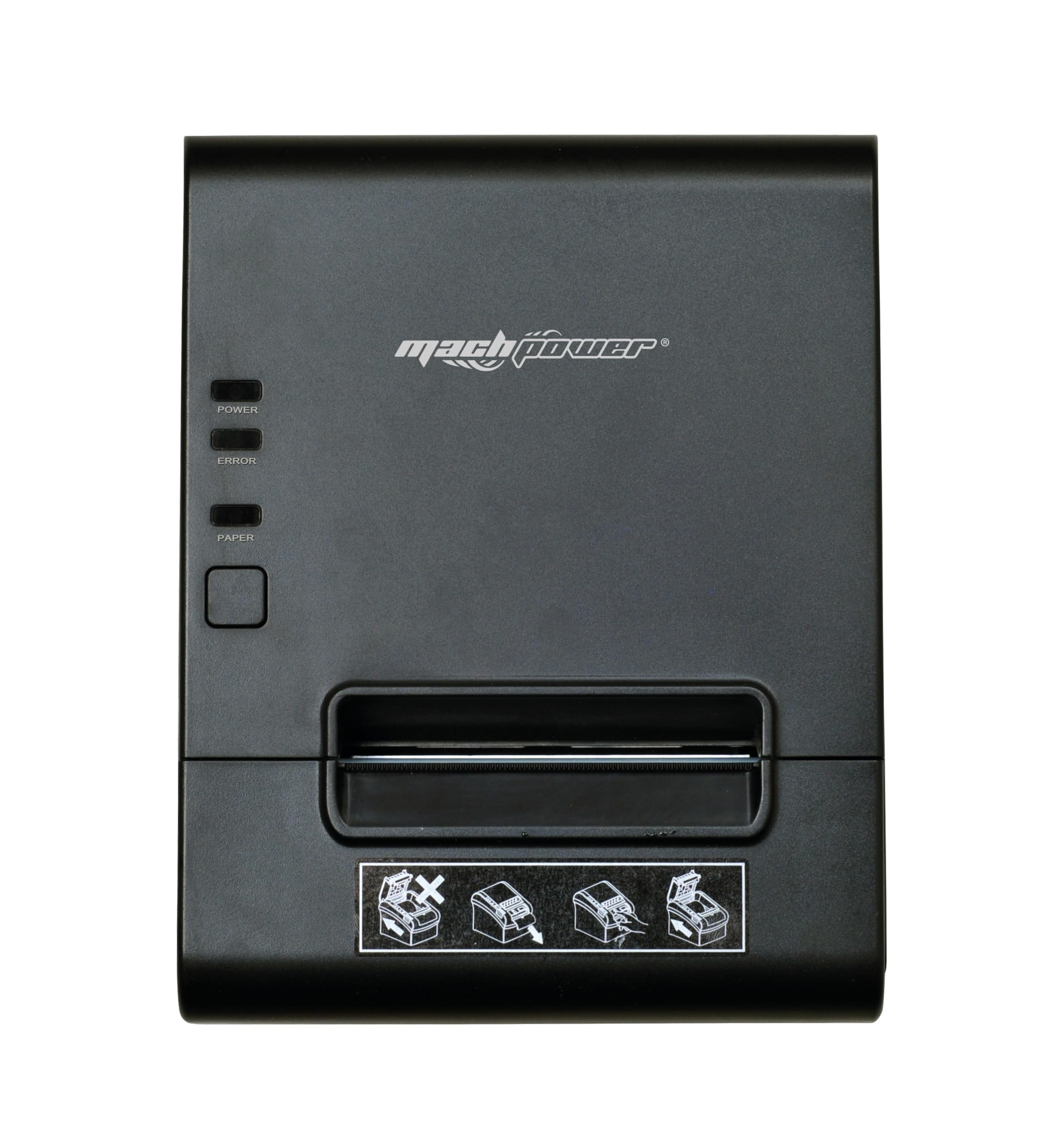 Stampante Termica per Scontrini POS 80mm, Facile da utilizzare - Driver Windows Linux Android IOS, Interfaccia USB, Stampa Codici 1D e QR - ideale per bar e ristoranti (BP-DTPP-021)
