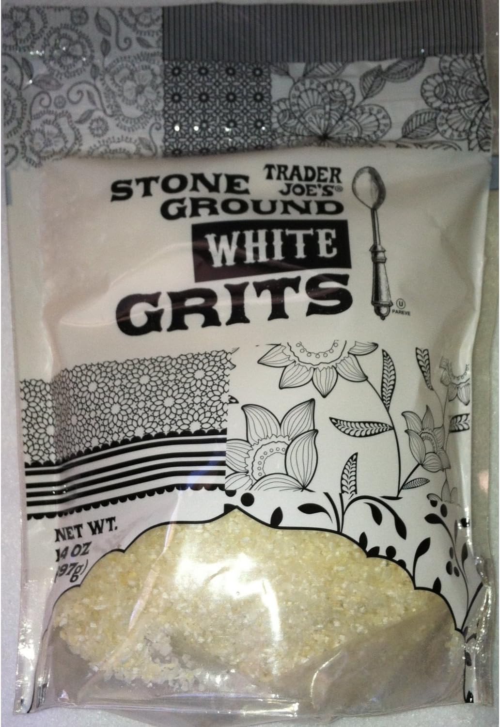 Trader Joe's Stone Ground White Grits (14 Ounces)