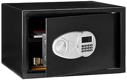 amazon basics security safe with programmable electronic keypad, 33L