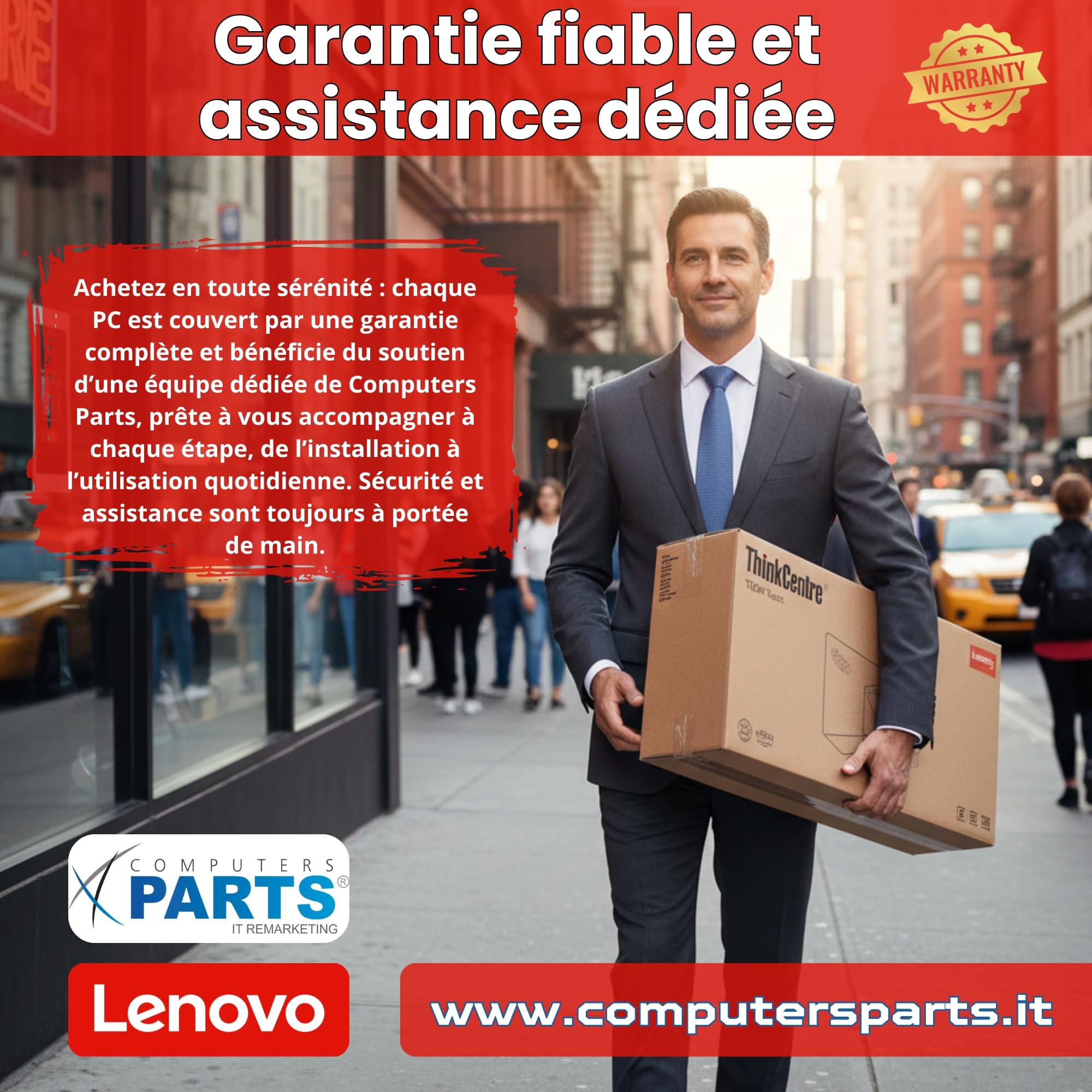 Lenovo complète avec processeur Intel Core i5-8400 jusqu'à 4,60 GHz, 16 Go de RAM, SSD de 512 Go, écran ThinkVision Full HD 27 Win 11 Office 2021, reconditionnée et Wi-FI Multifonction.