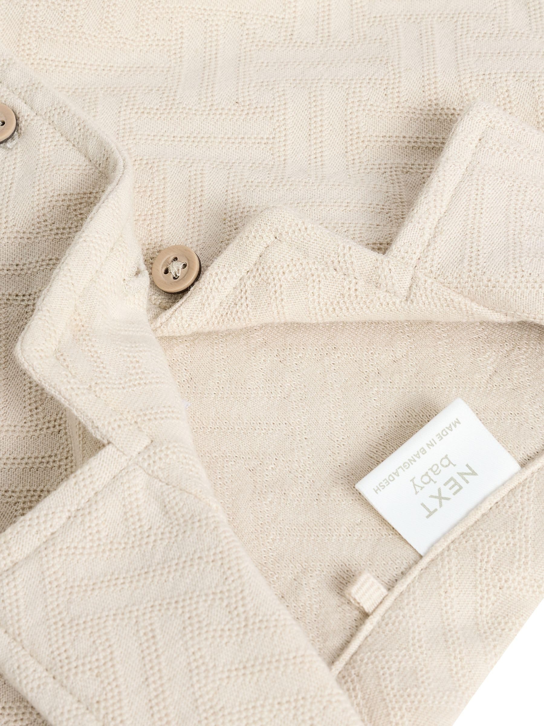 NEXT Bébé garçon Barboteuse texturées pour bébé, lot de 2