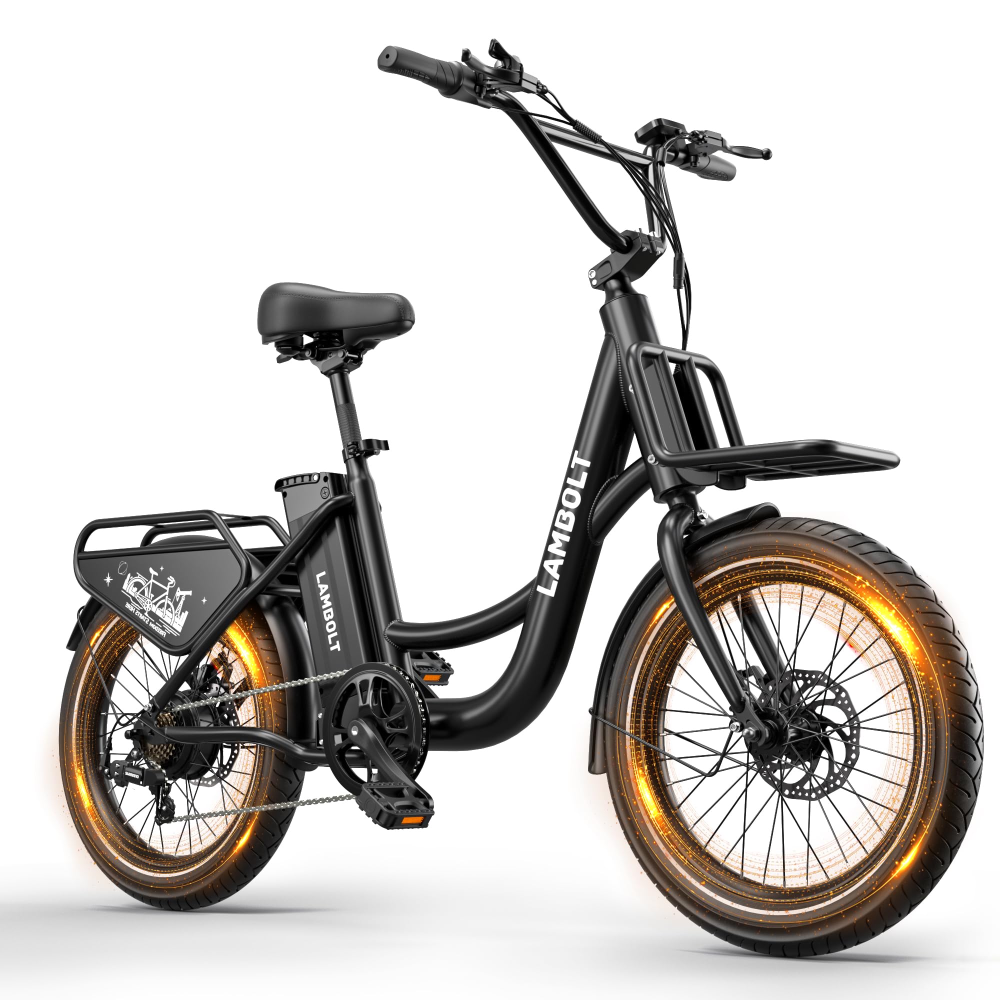 Electric Bike for Adults - 1000W Peak Motor Ebike with 48V15Ah Removable Battery, 20