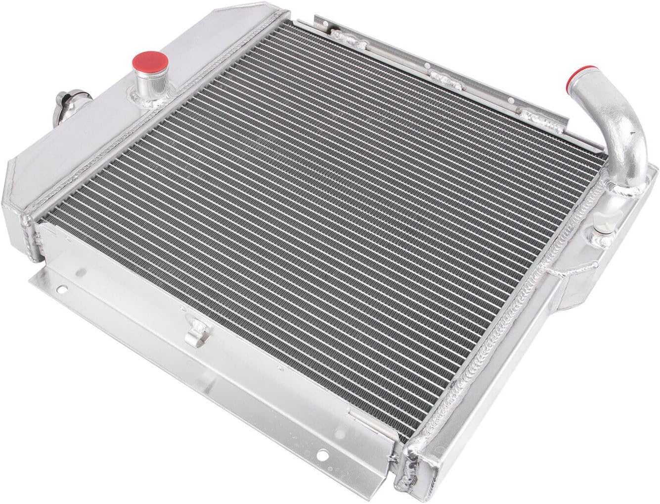 3 Row Radiator for Jeep CJ5 CJ6 DJ5 DJ6 W/Dauntless 3.7L Buick 225 3.7L V6 Engines MT 1965-1971 Aluminum Radiator Core Radiator 3 Rows Radiators