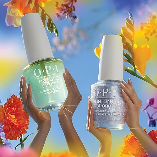 Miniatura 5 de OPI Nature Strong Esmalte de uñas vegano, capa superior, alto brillo, origen natural, esmalte de uñas libre de crueldad, 0.5 onzas líquidas
