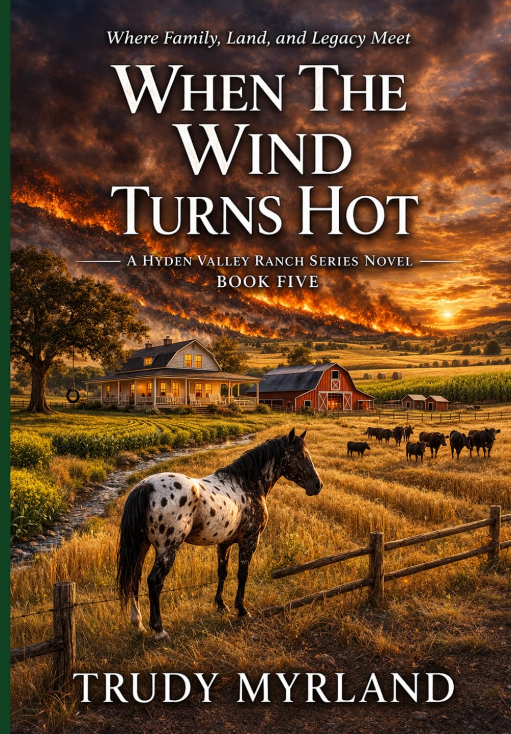 When The Wind Turns Hot: BOOK FIVE (Hyden Valley Ranch)