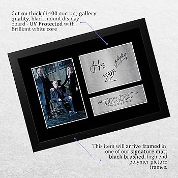 ハリーポッター　キャストサイン ハリー・ポッター」最終章、日本限定のサイン入り前売チケットが