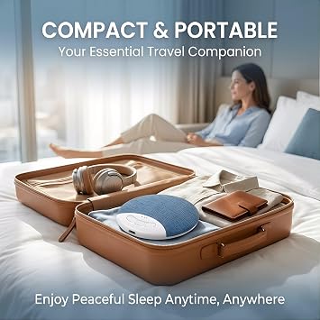 Sleep Pillow Speaker Bluetooth, Ultra Thin Under Pillow Speaker with White Noise and Sleep Timer, Portable Mini Speaker for Side Sleepers