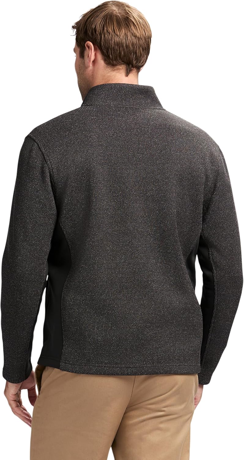 IZOD Mens Shaker Fleece Full Zip Jacket