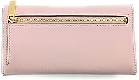 Vista 3 de Michael Kors Billetera grande de viaje Jet Set para mujer (Powder Blush), Powder Blush, Billetera triple