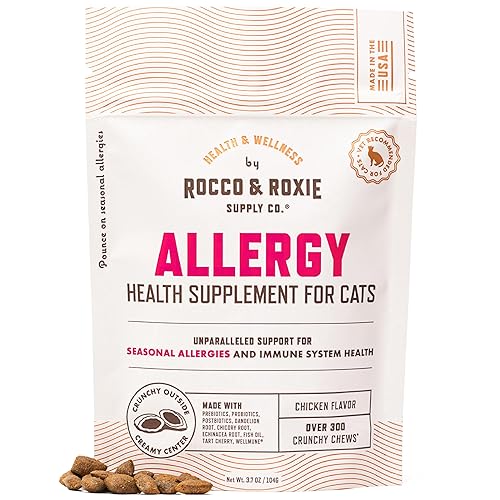 Rocco & Roxie Seasonal Allergy Relief for Cats, Cat Supplements