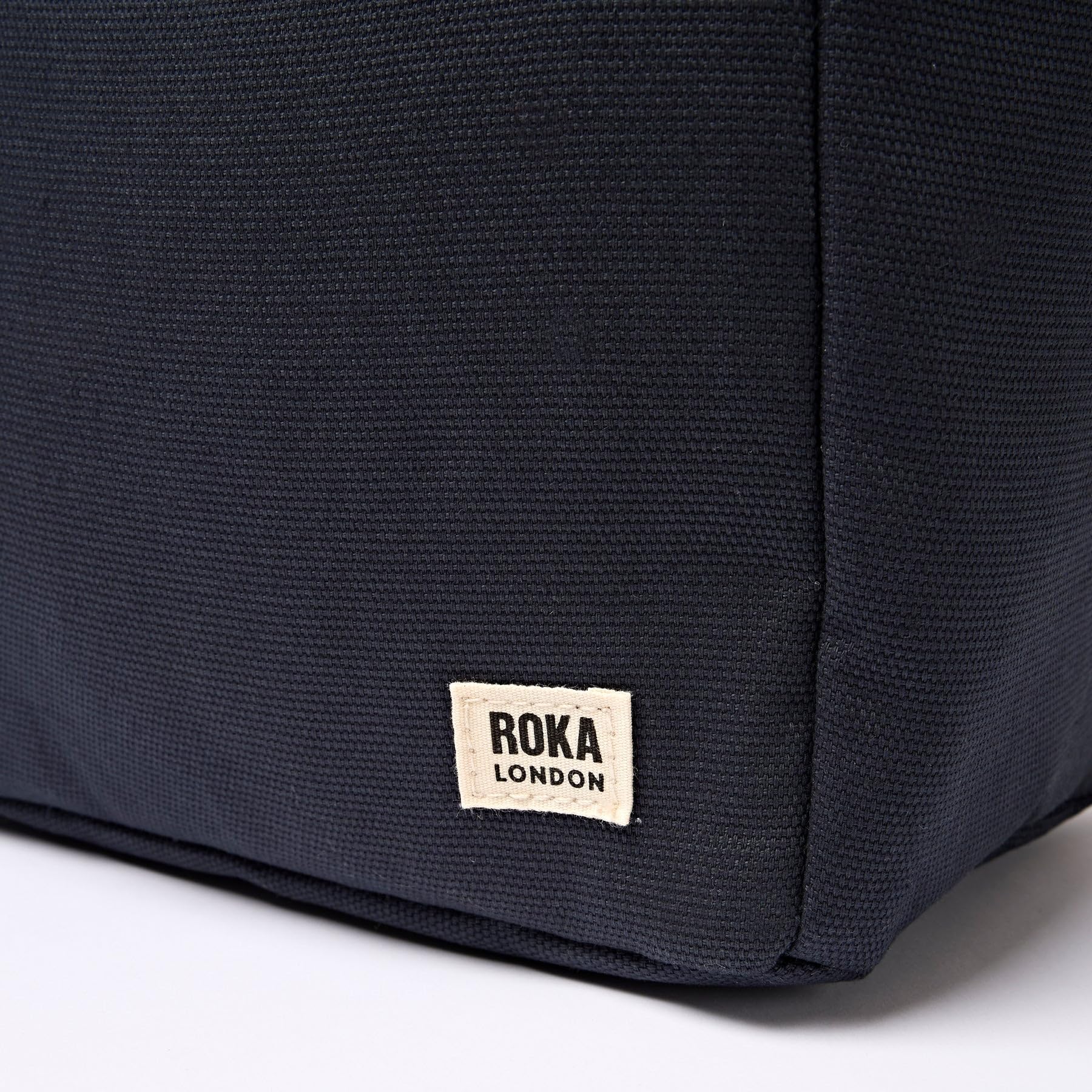 ROKA London Hampstead - Lonchera térmica con parte superior enrollable, con correa ajustable para el hombro, resistente al agua, reutilizable, para el trabajo, la escuela, el picnic y los viajes (humo
