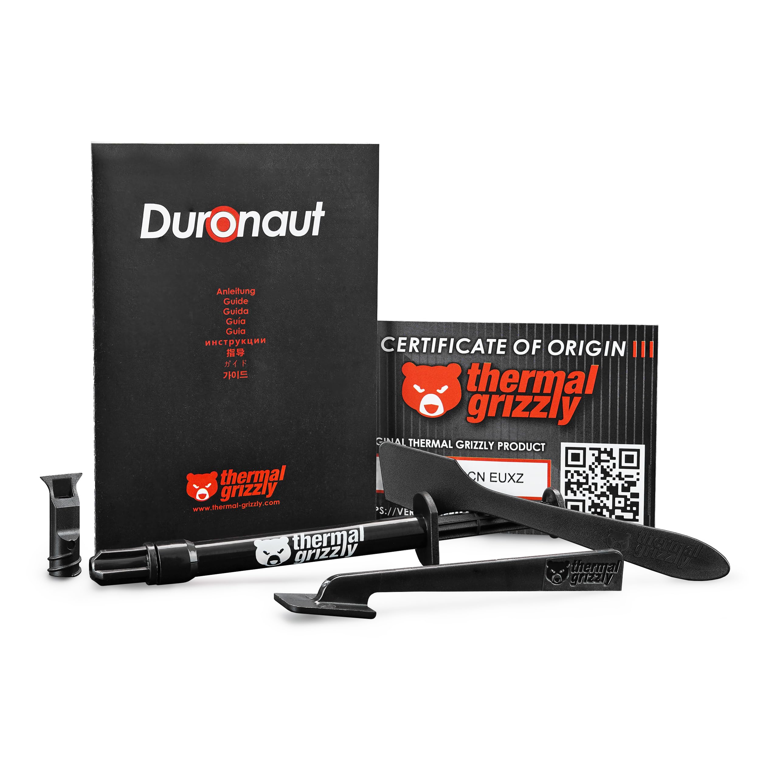Thermal Grizzly Duronaut(サーマルグリズリーデュロノート) - 2グラム - 強化された耐久性と高性能サーマルペースト - CPU/GPU/PS4/PS5/Xboxをオーバークロックしながら最大の熱伝導率を実現