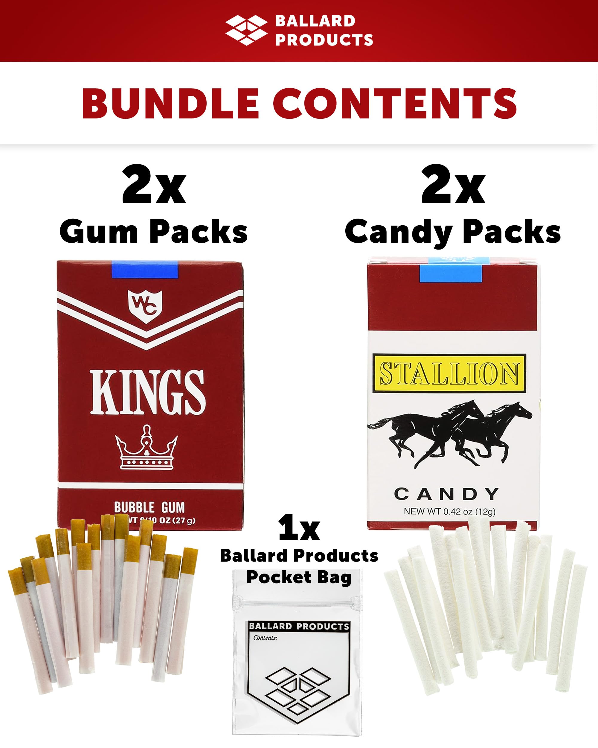candy cigarettes amazon Amazon.com : Candy Cigarette Variety Pack - Bubble Gum and Classic Candy  Cigarettes Sticks - 2 Packs of Each - Old Fashioned Candy