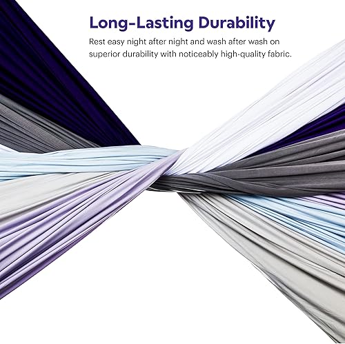 Miniatura 5 de Dark Purple SoftStretch - Sábanas de colchón tamaño KingCal King, Purple de bambú, absorben la humedad, morado oscuro, tamaño California King