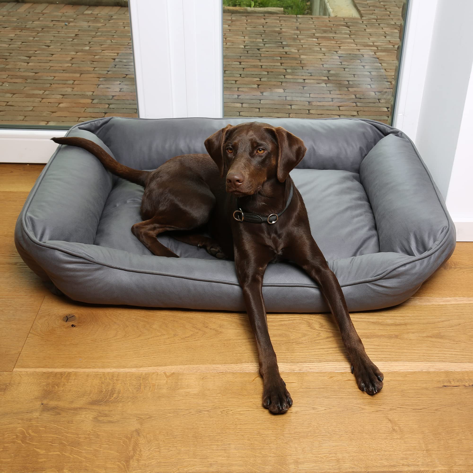 your GEAR Belluno 80 x 120 cm Cama ortopédica para Perros, Cesta para Perros, Lavable