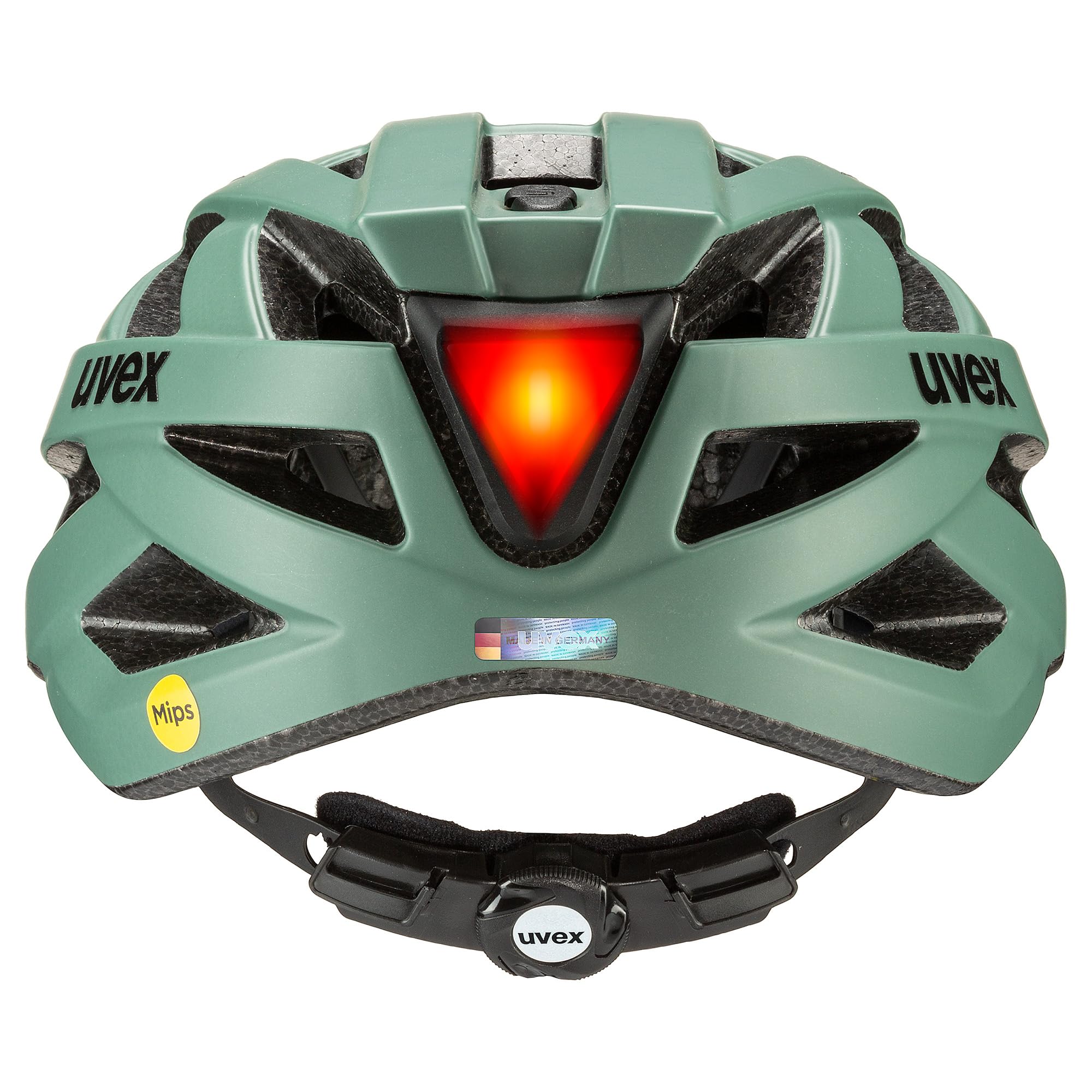 uvex City i-Vo MIPS, Casco City Ligero Unisex, Sistema MIPS, Incluye luz LED