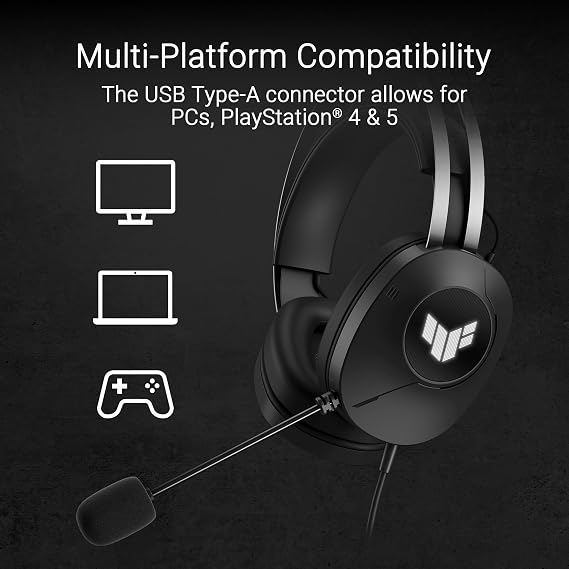 Asus TUF Gaming H1 Gen II Gaming (Oyuncu) Kulaklık