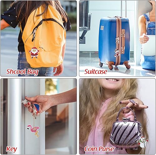 Miniatura 6 de Calendario de Adviento 2023, kits de pintura de diamantes, calendario de Adviento para niños, calendario de cuenta regresiva de Navidad de 24 días,