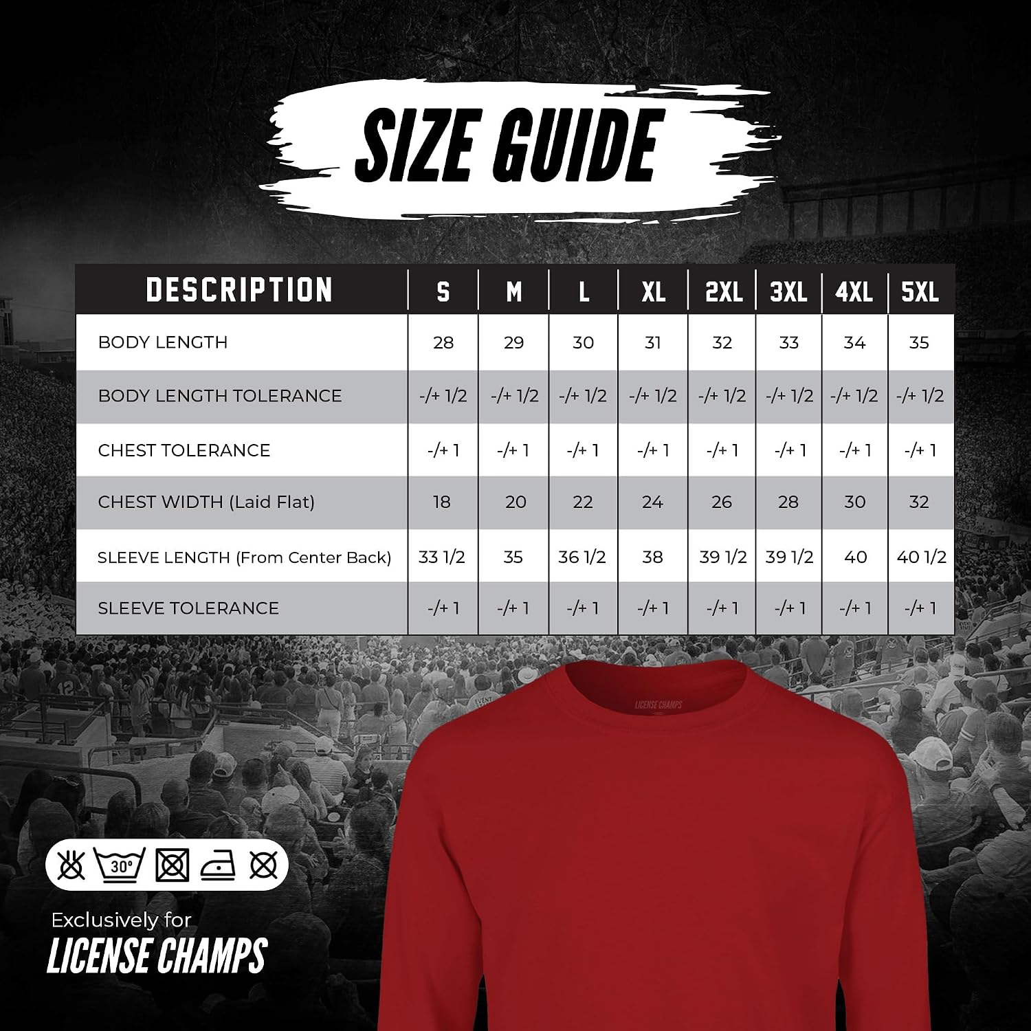 Long Sleeve T-Shirt | Official College Game Day Merchandise | Mens Womens Adult Cotton | Team Icon Design