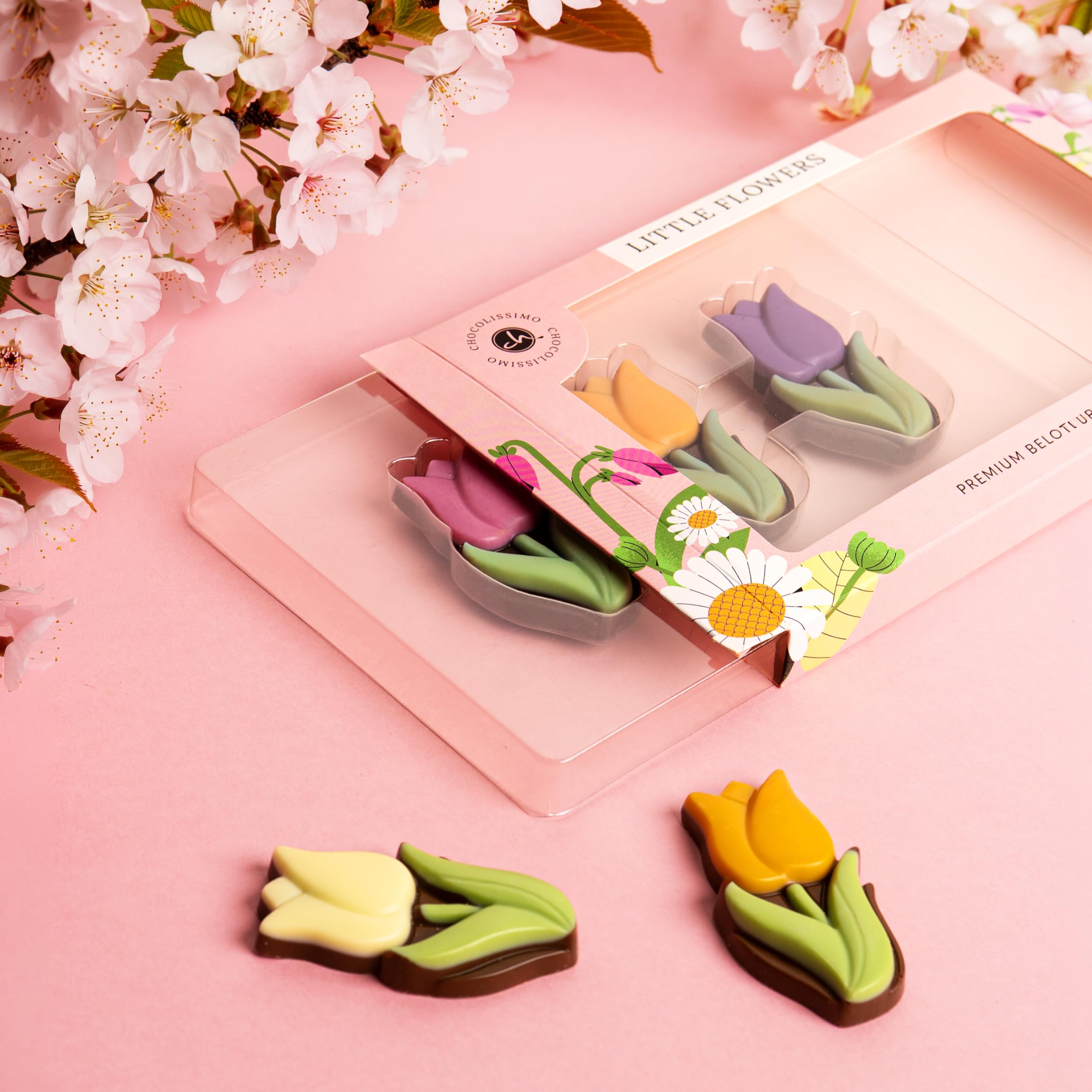 3 Choco Tulipany - Czekolada - Czekoladowe tulipany