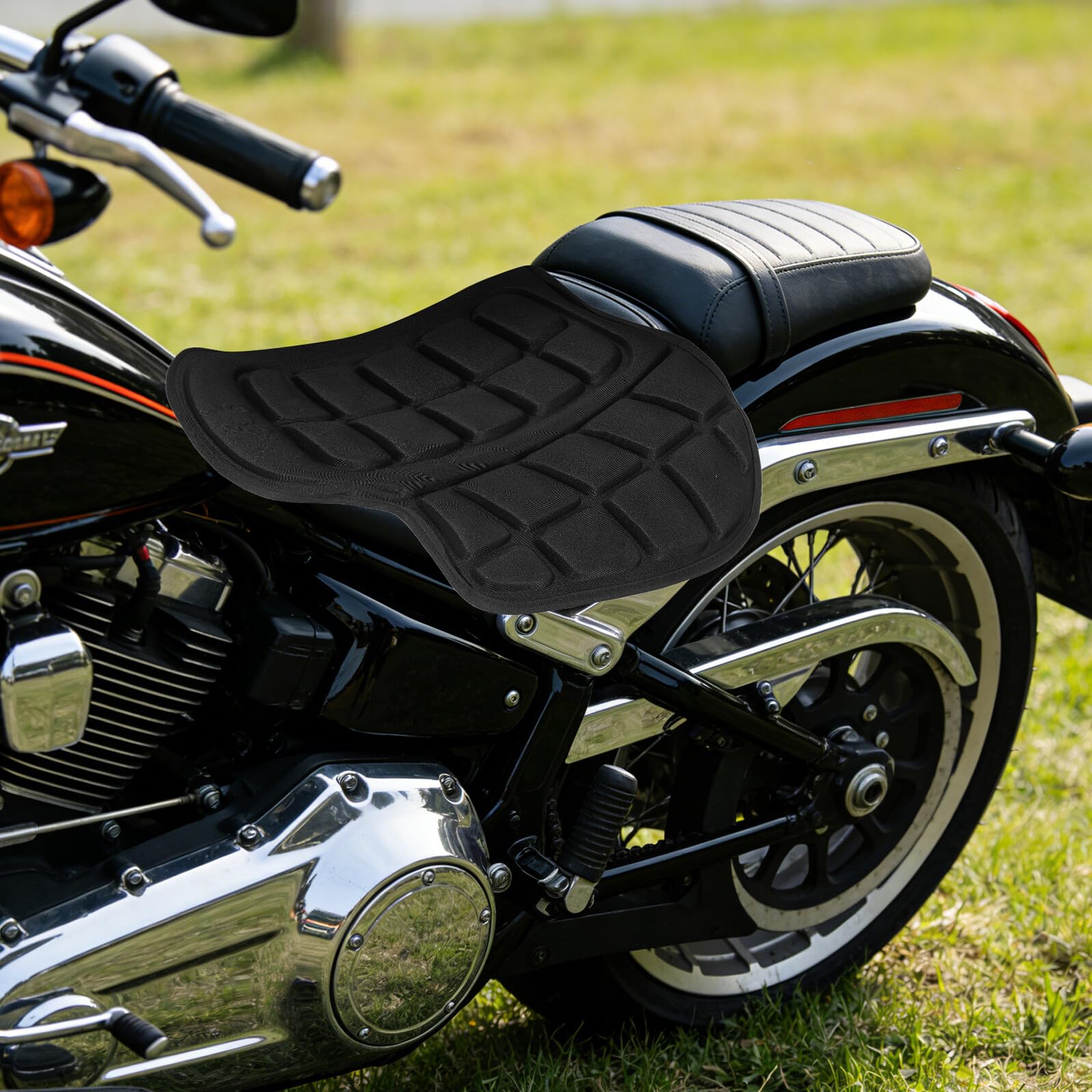 Coussin de Selle Moto Housse de Selle pour Scooter Coussin Amortissant pour Vélo Électrique Protection Thermique Absorption des Vibrations S Adapte Facilement