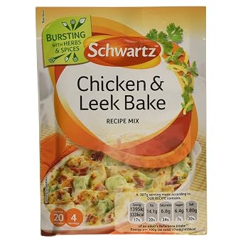 Schwartz Chicken and Leek Bake Mix 35g