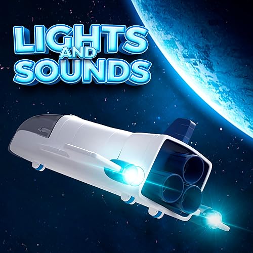 Miniatura 4 de Lollipop Juguete de transbordador espacial Explore The Universe Space juguetes STEM, juguetes del espacio exterior, figura de astronauta y juguetes