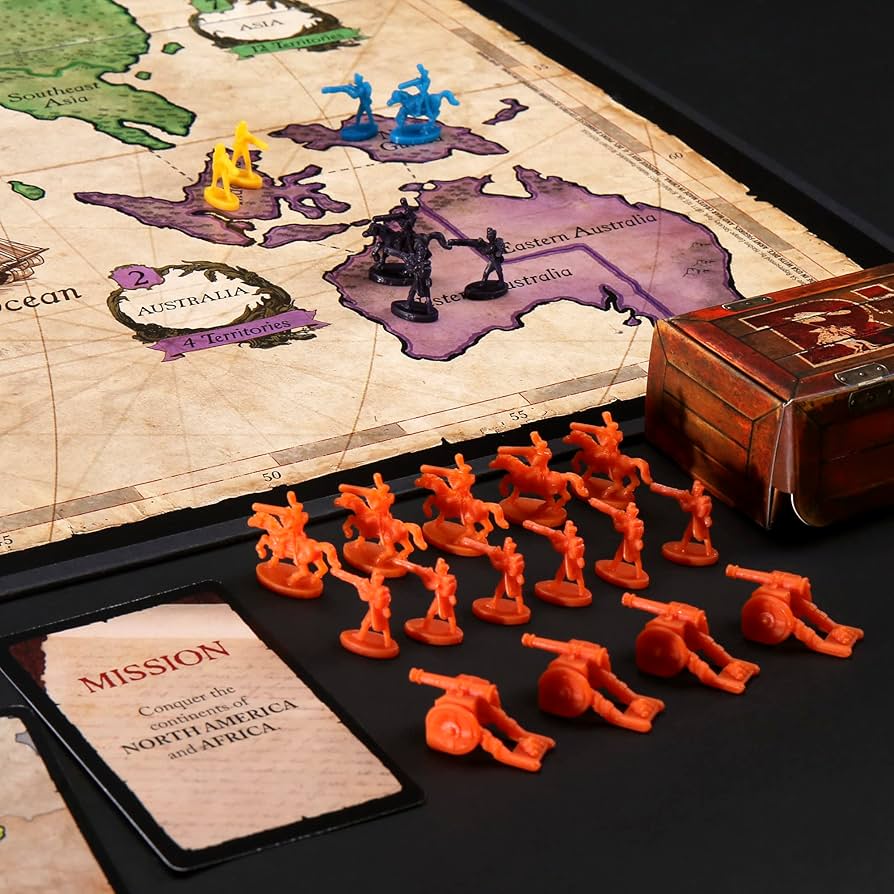 その他 Risk Game ggw725x Amazon.com: Risk Board Game, Strategy Games for 2-5 Players