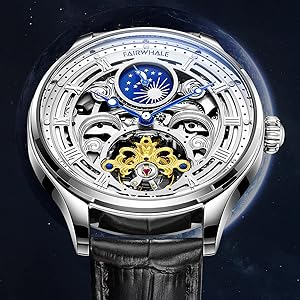 Amazon.com: TEINTOP Men's Watch Automatic Mechanical