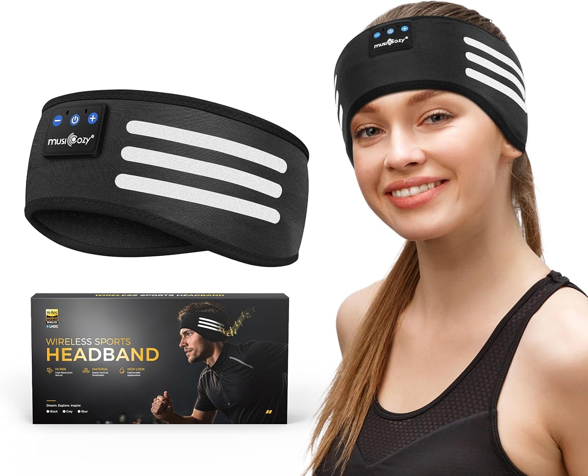MUSICOZY Sleep Headphones with Hi-Res