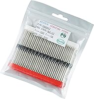 Vista 2 de BOJACK 1N5817 Schottky Diode 1 A 20 V DO-41 Axial 5817 1 amp 20 volt Electronic Silicon Diodes (Pack of 125)