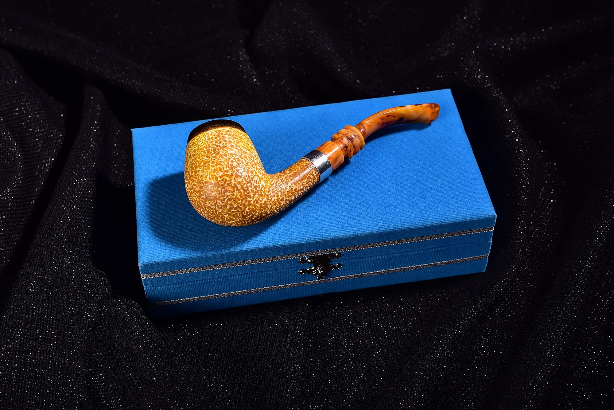 Large Bowl Lee Van Cleef Meerschaum Smoking Pipe, Meerschaum Pipe, Unsmoked Turkish Meerschaum