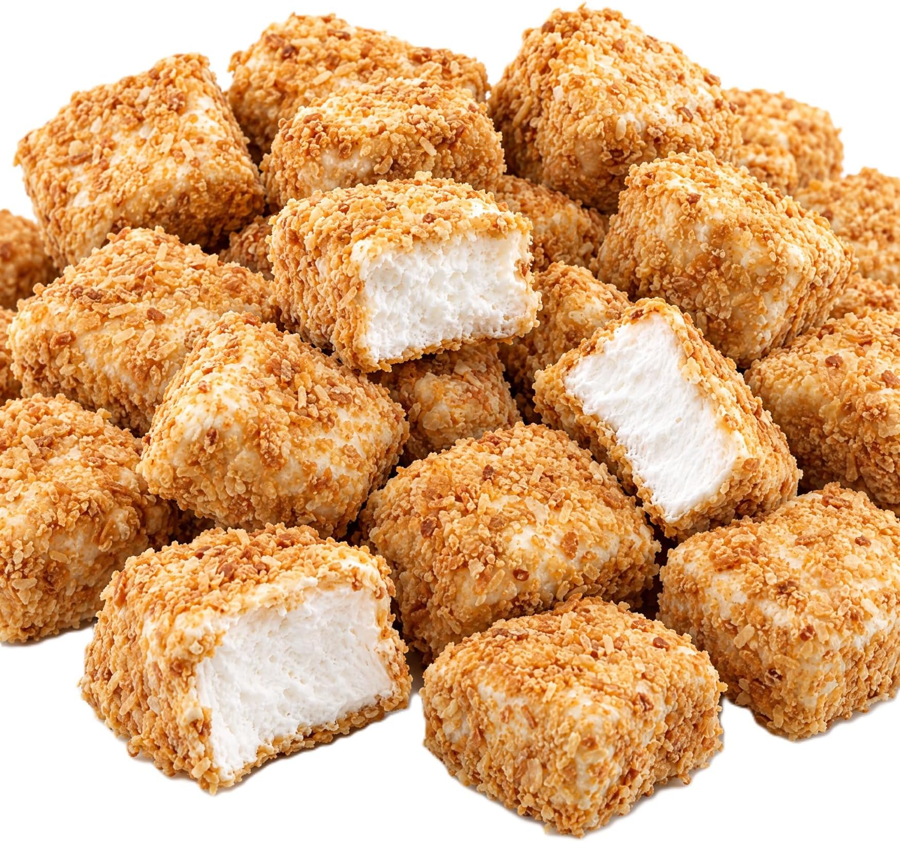 Toasted Coconut Marshmallows 1.5 lbs Light Fluffy Sweet Chewy Snack Treat