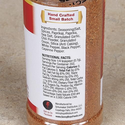 Miniatura 2 de Sonny Boys Premium - Condimento para carne multiusos sin azúcar, mezcla de especias y especias para frotar, sin azúcar, sin gluten, sin MSG, bajo en
